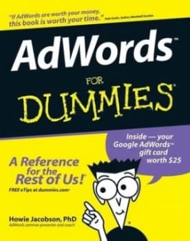 Adwords for Dummies by Howie Jacobson Paperback