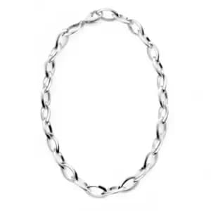 Beginnings Sterling Silver Marquise Chain Necklaces N4227