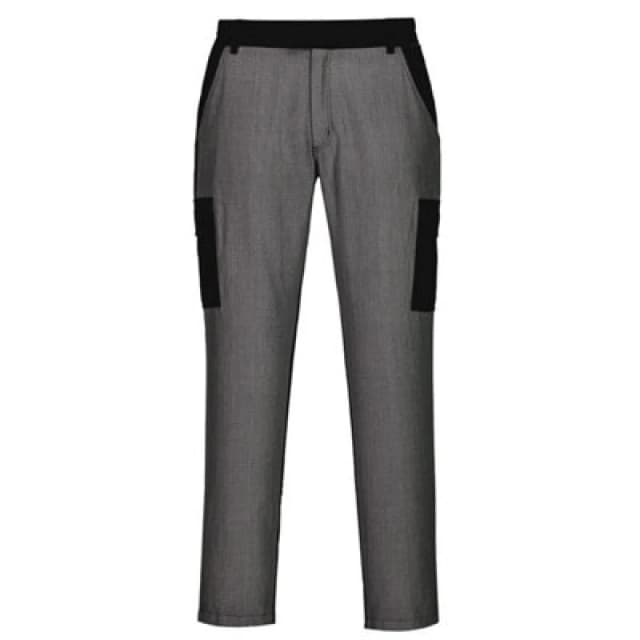 Portwest Mens Cut Resistant Front Cargo Trousers CR40BKRL Colour: Black
