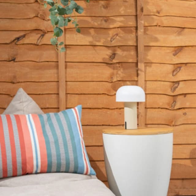 ValueLights Rechargeable Copper Touch Table Lamp LED Out/In Cordless Dimmer Light Natural