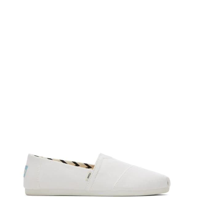 Toms Alpargata Shoes Slip On Shoes 4 (36.5) White 01520601240