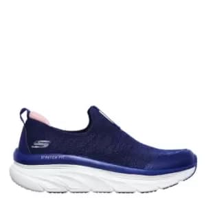 Skechers Dlux Slip On Trainers Womens - Blue