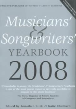 Musicians and Songwriters Yearbook 2008 by Jonathan Little Paperback