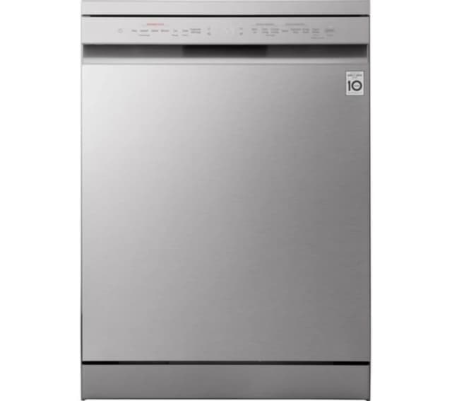 LG TrueSteam DF243FVS Freestanding Dishwasher