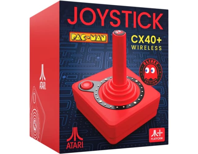Pac-Man CX40+ Joystick: Red Video Games