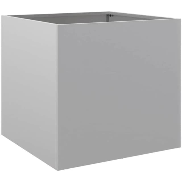 VIDAXL Planter Silver 42x40x39cm Galvanised Steel Vidaxl 8721012364158