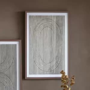 Camilla I Framed Art Black/white