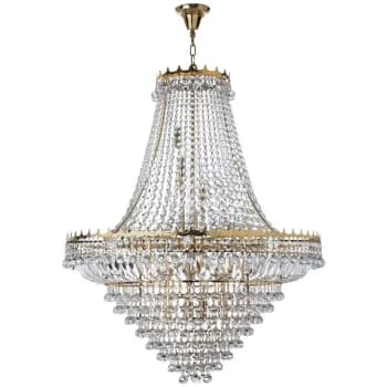 Searchlight Lighting - Searchlight Versailles - 19 Light Chandelier Gold Finish, E14