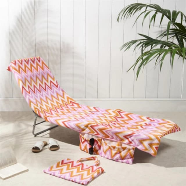 OHS OHS Beach Towel Bag Microfiber Quick Dry Absorbent Soft Large Travel Bath in Burnt Orange Burnt Orange One Size Unisex 5027434211418