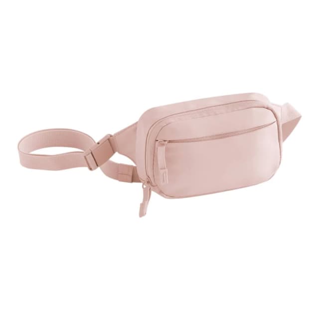 Quadra Studio Polyester Waist Bag in Light Pink Light Pink Unisex One Size