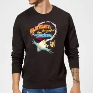 Marvel Guardians Of The Galaxy Milano Stars Sweatshirt - Black - L - Black