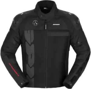 Spidi Progressive Net WindOut Motorcycle Textile Jacket, black-grey Size M black-grey, Size M