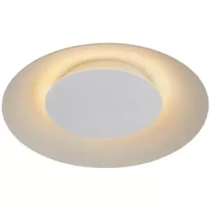 Lucide FOSKAL - Flush Ceiling Light - Ø34.5cm- LED - 1x12W 2700K - White
