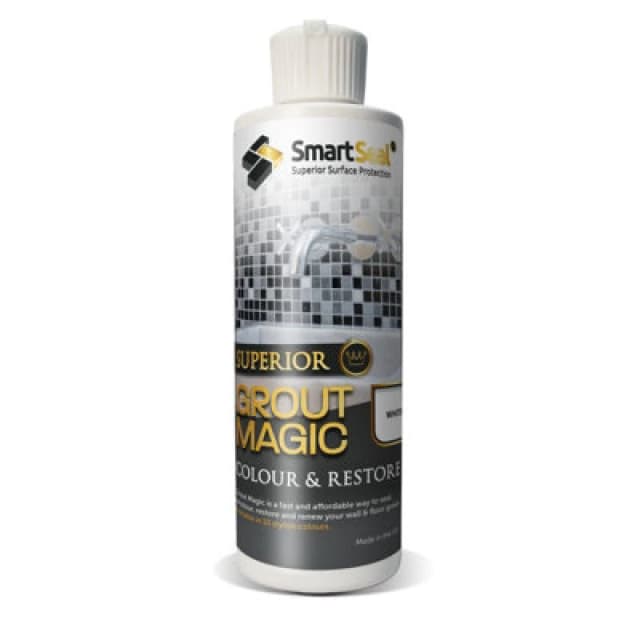 Smartseal Grout Magic (237Ml) White, Grout Sealer & Reviver, Superior To Grout Paint, 15Yr Lifespan, White 5.061E+12