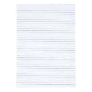 5 Star Value A4 Memo Pad Headbound 60gm2 Ruled 160 Pages White Pack of 10