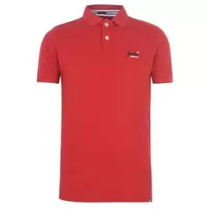 Superdry Core Polo Shirt - Red