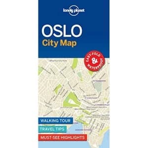 Lonely Planet Oslo City Map Sheet map, folded 2018