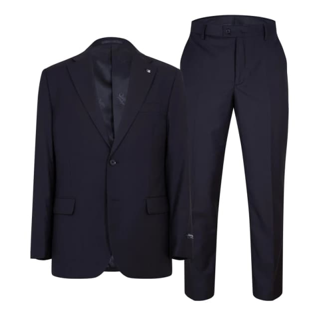 Scotch and Soda Mens Suit Black male 38 (48)