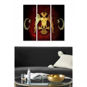 MDFsl1 Multicolor Decorative MDF Painting (3 Pieces)