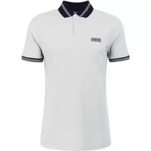 Barbour International Tracker Polo Shirt - Silver