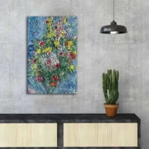 FAMOUSART-088 Multicolor Decorative Canvas Painting