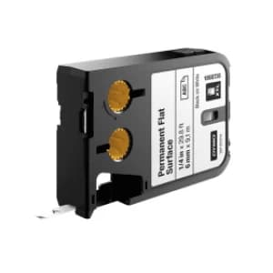 Dymo 1868738 Black On Clear Label Tape 6mm x 9.1m