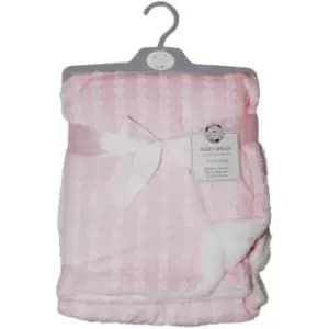 Unisex Baby Wrap Blanket (One Size) (Pink) - Pink - Snuggle Baby