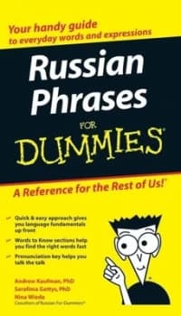 Russian Phrases for Dummies by Andrew Kaufman Paperback
