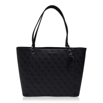 Guess Noelle AOP Tote Bag - Coal