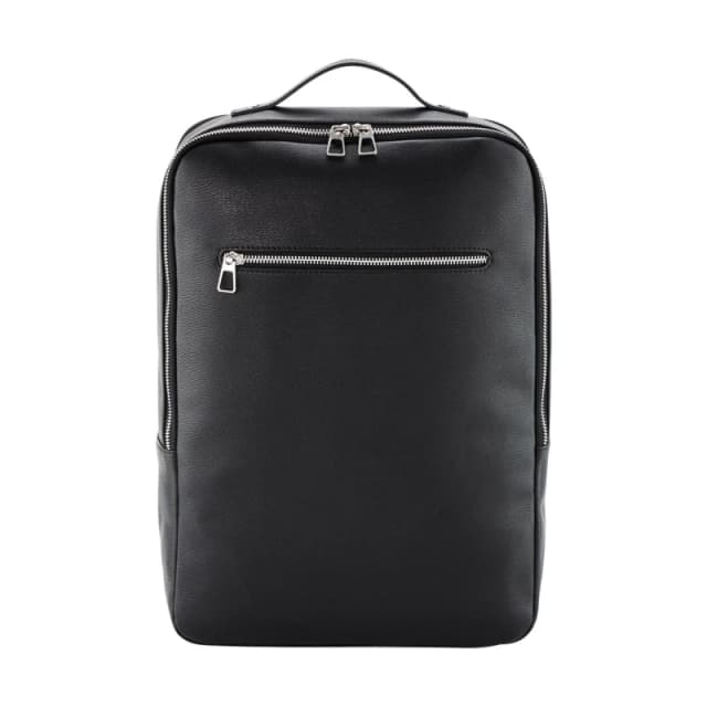 Quadra Mens Tailored Luxe Backpack in Black Male