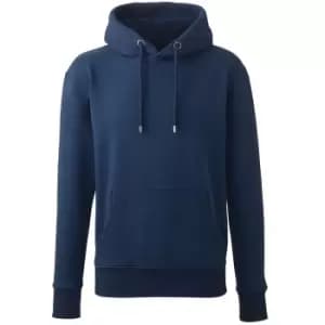 Anthem Mens Organic Hoodie (S) (Navy)