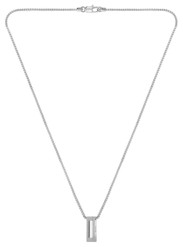 BOSS 1580749 Mens Candor Dog Tag Stainless Steel Jewellery