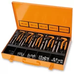 Beta Tools 437U/09 Damaged Thread Restorer Kit M5-M6-M8-M10-M12 004370550