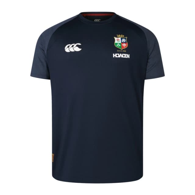 Canterbury British and Irish Lions Everest T-Shirt 2024 Adults - Blue Blue S
