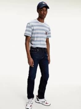 Tommy Jeans Ryan Straight Fit Lars Jeans - Mid Blue