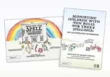 Supporting Children with Fun Rules for Tricky Spellings : An Illustrated Storybook and Workbook SET