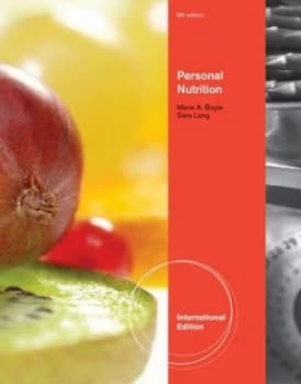 Personal Nutrition by Marie Boyle Book