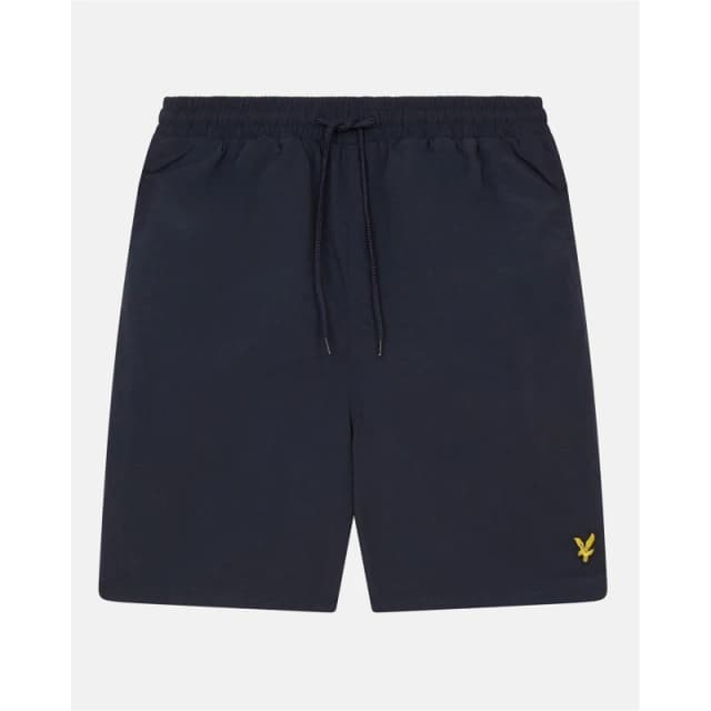 Lyle and Scott Mens Plain Swim Shorts Dark Navy male M