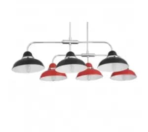 Jasper 3 Light Pendant Light Silver