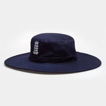 England Cricket Heritage Sun Cap Mens - Navy