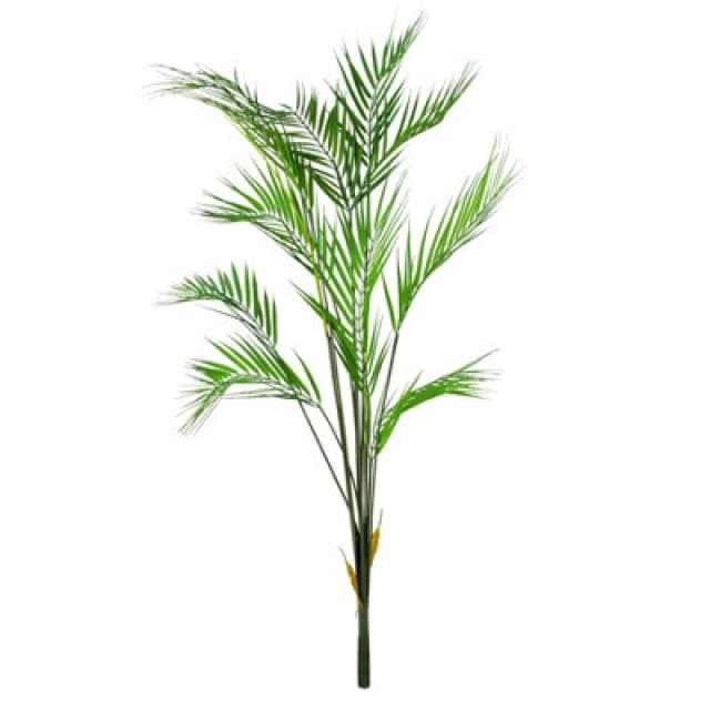 Leaf 118cm Artificial Palm Tree- Unpotted 11 Leaves Green unisex