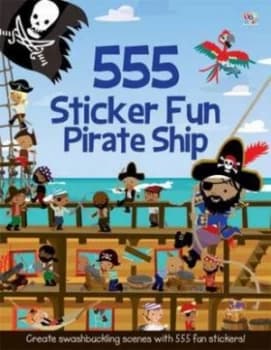 555 Sticker Fun Pirate Ship by Susan Mayes Book