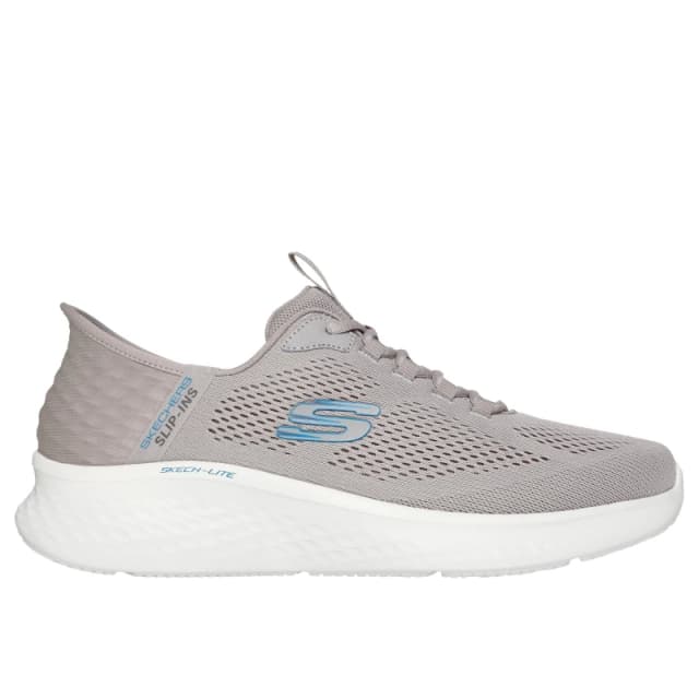 Skechers Men Skech-Lite Pro Primebase Trainers in Taupe Size: 10 Taupe 10 Male 198376760250