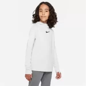 Nike Dri-FIT Academy Big Kids Pullover Soccer Hoodie - Grey