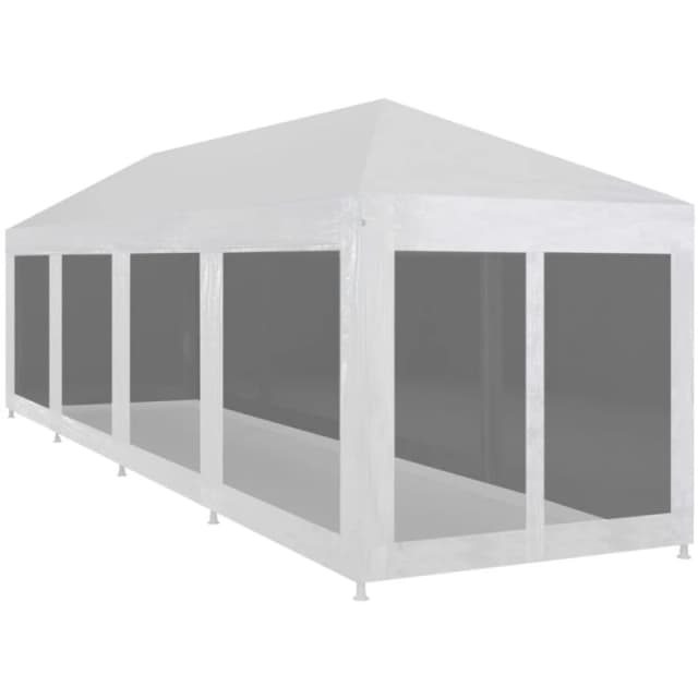 VIDAXL Party Tent with 10 Mesh Sidewalls 12x3 m Vidaxl 45112