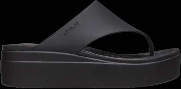 Crocs Women Brooklyn Flips Black 8