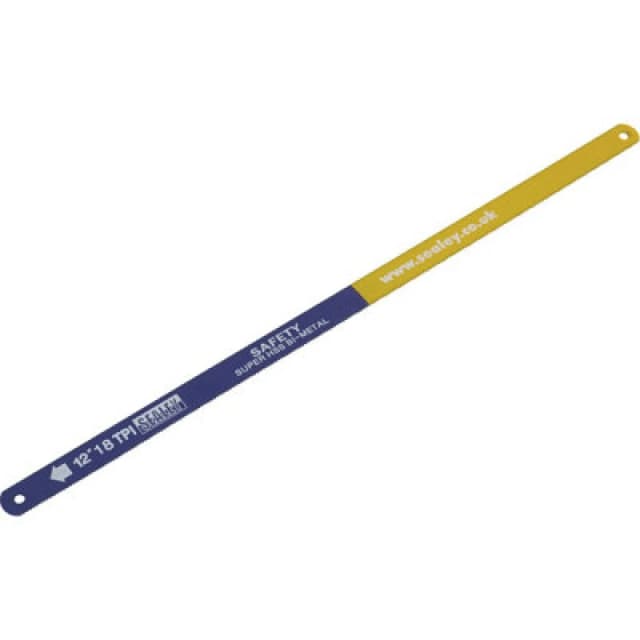 Loops 2 PACK 300mm Flexible Bi-Metal HSS Hacksaw Blade - 18 TPI Pitch - Saw Power Tool Multi