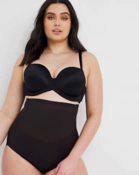 Naomi&Nicole Firm Control Black Brief