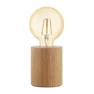 Eglo Turialdo Cylindrical Table Lamp Brown
