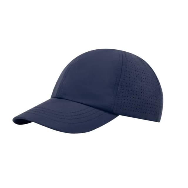 Elevate NXT Mens Mica 6 Panel Cool Fit Cap in Navy Navy Male One Size